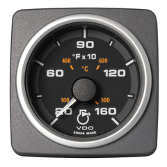 Veratron 52 MM (2-1/16") AcquaLink Pyrometer Gauge 1600F/900C - Black Dial  Bezel [A2C59501934]