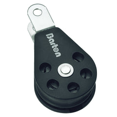 Barton Marine Series 3 Single Fixed Eye Clevis Pin Block - 45mm [N03 090]