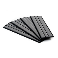 SeaDek Brushed 6mm 4-Piece Step Kit - 3.75" x 12.75" - Storm Gray/Black Faux Teak [23902-80066]