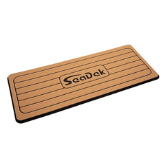 SeaDek Faux Teak Helm Station Pad - 16" x 39" 20mm - Large - Faux Teak w/Black Laser SD Logo [39423-80327]