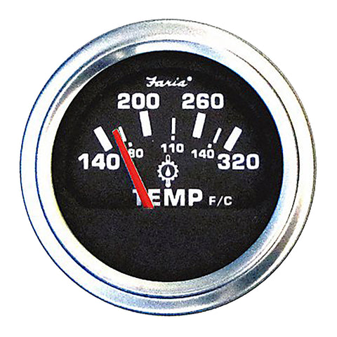 Faria Heavy Duty - 2" Oil Temp Gauge (140-320 F) [GP0631]