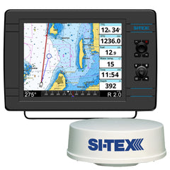 SI-TEX NavPro 1200 w/MDS-12 WiFi 24" Hi-Res Digital Radome Radar w/10M Cable [NAVPRO1200R]
