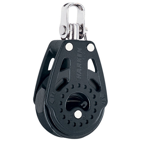 Harken 40mm Carbo Single Ratchet Block w/Swivel [2608]