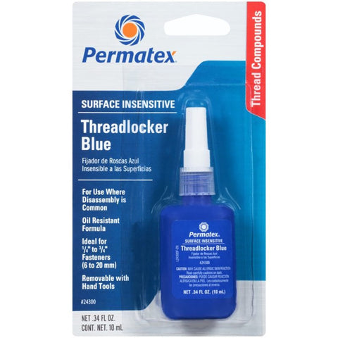 Permatex Medium Strength Threadlocker Blue - 36ml Bottle [24240]
