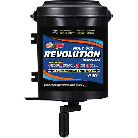 Permatex Spray Nine Poly 500 Hand Cleaner Revolution Dispenser f/Grease Grabber [71500]
