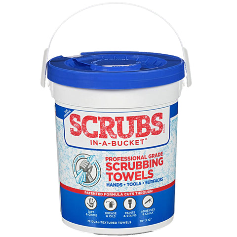 Permatex SCRUBS In-A-Bucket - 72-Piece [42274]