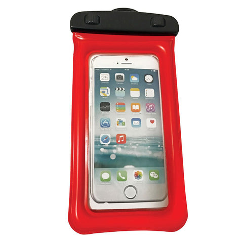WOW Watersports H2O Proof Phone Holder - Red 4" x 8" [18-5000R]