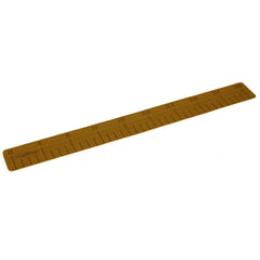 SeaDek 4" x 36" 3mm Fish Ruler w/Laser Logo Mocha Brushed - 101.6mm x 965.2mm x 3mm [22135-80090]