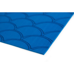 SeaDek 40" x 80" 5mm Sheet Bimini Blue Brushed Fish Scale - 1016mm x 2032mm x 5mm [23875-83801]