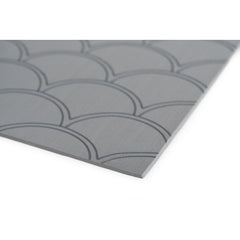 SeaDek 40" x 80" 5mm Sheet Storm Gray Brushed Fish Scale - 1016mm x 2032mm x 5mm [23875-83803]