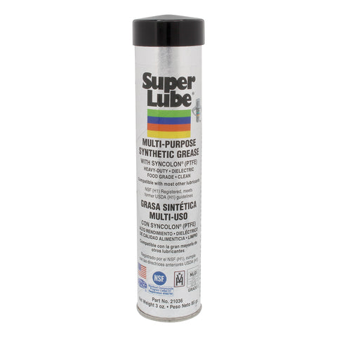 Super Lube Multi-Purpose Synthetic Grease w/Syncolon (PTFE) - 3oz Cartridge [21036]
