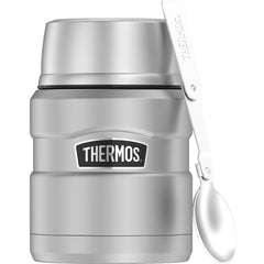 Thermos 16oz Stainless Steel Food Jar w/Folding Spoon - 9 Hours Hot/14 Hours Cold [SK3000MSTRI4]