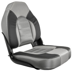 Springfield Skipper Premium HB Folding Seat - Charcoal/Grey [1061063-B]