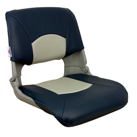 Springfield Skipper Standard Folding Seat - Grey/Blue [1061019]