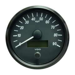 VDO SingleViu 100mm (4") Speedometer - 90 MPH [A2C3832870030]