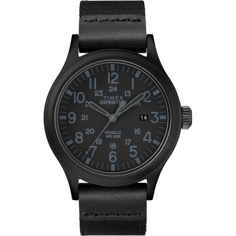 Timex Expedition Scout 40mm - Black - Fabric Strap Watch [TW4B14200]