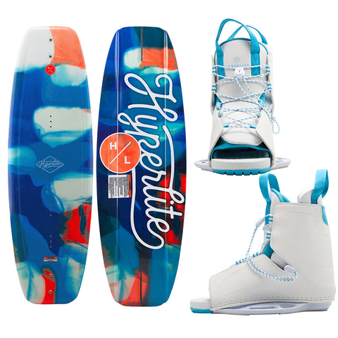 Hyperlite Divine Wakeboard 134cm w/Allure Boot - 2021 Edition [20296344]