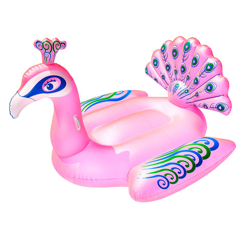 Aqua Leisure Aqua Flash Light Up Princess Peacock Ride-On Float - Pink [AFR13613PK]