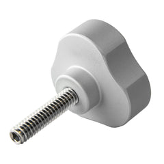 PTM Edge KNB-17 Replacement Knob f/UCX-17 PRO Mirror - Electrobrite Silver [P13157-105]