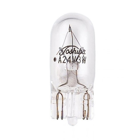 VDO Type D - White Wedge Based Peanut Bulb - 12V - 4 Pack [600-809]