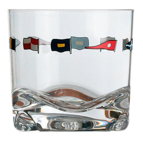 Marine Business Stemless Water/Wine Glass - REGATA - Set of 6 [12108C]