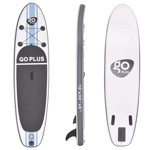 Goplus 10' Inflatable Stand Up Paddle Board SUP w/ 3 Fins (CW)