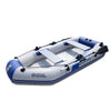 Image of 3 Person 260cm Inflatable Rowing Boat PVC Kayak Dinghy Hovercraft Fishing Canoe Drifting Raft Sailboat Surfing Sailing Ship B