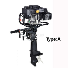 9 Horsepower Boat Outboard Engine Air-cooling Gasoline Fuel Short Shaft Four 4 strok Outboard Motor For Inflatable Boat
