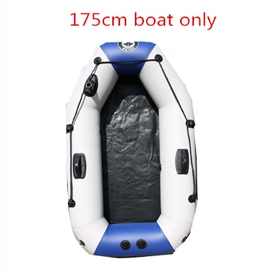 175cm PVC Boat Wear-resistant 2-Person Inflatables Kayak Fishing