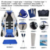 Image of Large inflatable boat Luxury configuration with advanced boat motor drive Fishing swimming tool