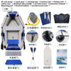 Image of Large inflatable boat Luxury configuration with advanced boat motor drive Fishing swimming tool