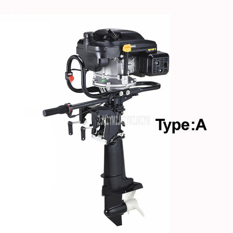 7.5 Horsepower Boat Outboard Engine Air-cooling Manual Startup Gasoline Fuel Four 4 strok Outboard Motor For Inflatable Boat