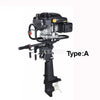 Image of 7.5 Horsepower Boat Outboard Engine Air-cooling Manual Startup Gasoline Fuel Four 4 strok Outboard Motor For Inflatable Boat
