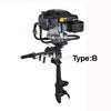 Image of 7.5 Horsepower Boat Outboard Engine Air-cooling Manual Startup Gasoline Fuel Four 4 strok Outboard Motor For Inflatable Boat