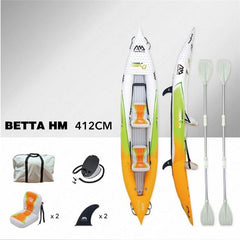 AQUA MARINA BETTA HM 2019 New Rowing Boat Double Persons Inflatable Sports Kayak Paddle Canoeing Double Persons Boat Stroke