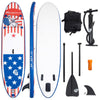 Image of 11' Inflatable Stand Up Paddle Board Backpack Sport (CW)