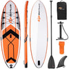 Image of 10.5' SUP Inflatable Stand up Paddle Board with Adjustable Backpack
