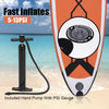 Image of 10.5' SUP Inflatable Stand up Paddle Board with Adjustable Backpack